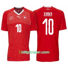 Billige Fotballdrakter Sveits Xhaka 10 VM 2018 Hjemmedraktsett